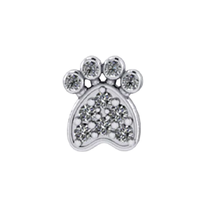 Slider Dog Paw Charm - Image 3