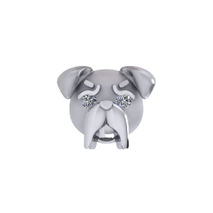 Slider English Bulldog Charm - Image 3