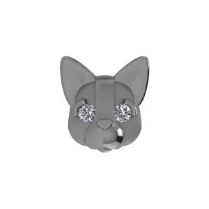 Slider French Bulldog Charm