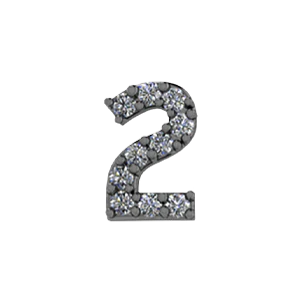 Slider Number 2 Charm - Image 2
