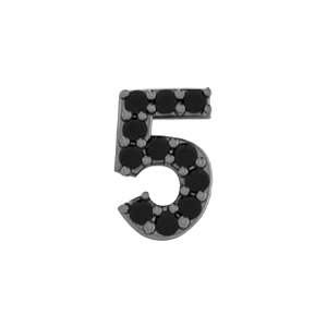 Slider Number 5 Charm - Image 4