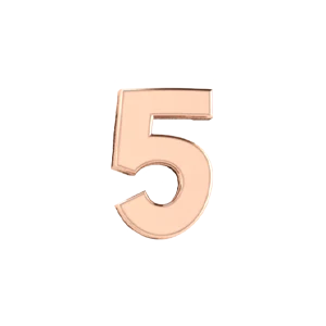 Slider Number 5 Charm - Image 6
