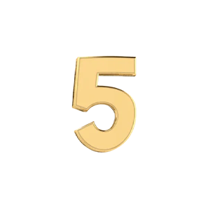 Slider Number 5 Charm - Image 8