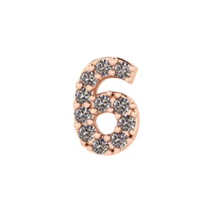 Slider Number 6 Charm - Image 4