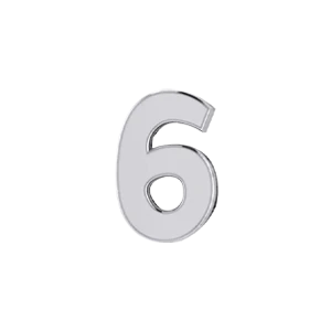 Slider Number 6 Charm - Image 7