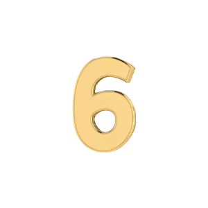 Slider Number 6 Charm - Image 9
