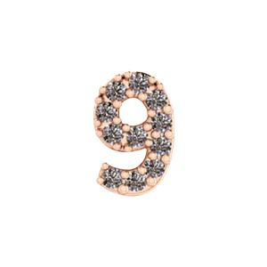 Slider Number 9 Charm - Image 5