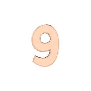 Slider Number 9 Charm - Image 6