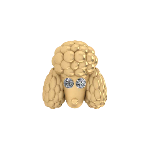 Slider Poodle Charm - Image 3