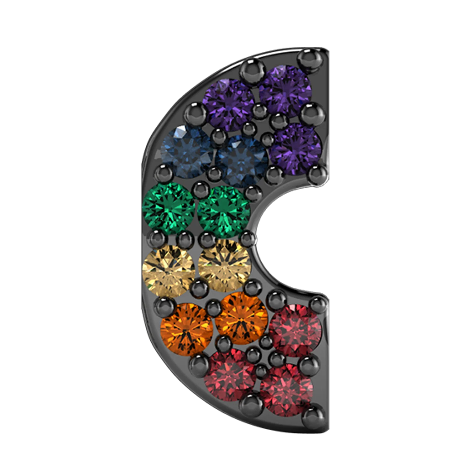 Slider Rainbow Arc Charm