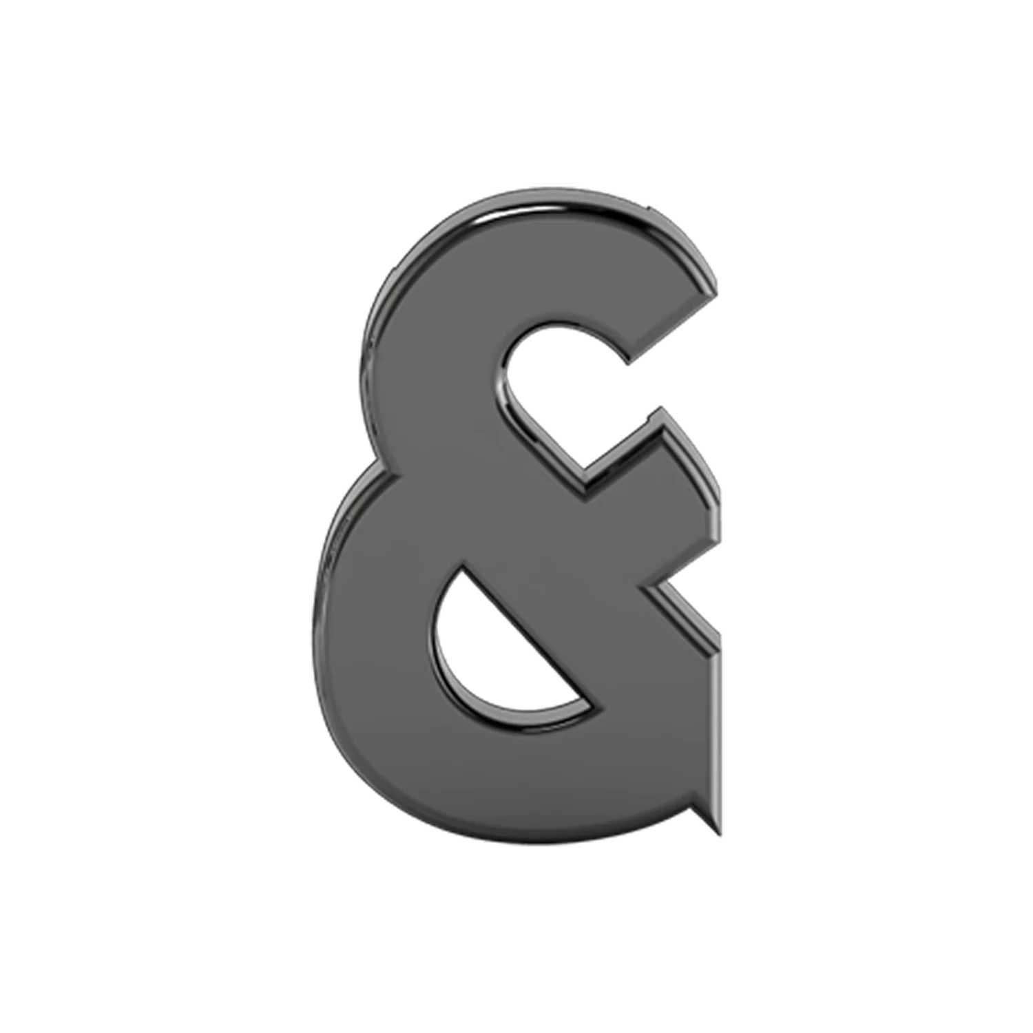 Slider Solid Ampersand Charm - Image 4