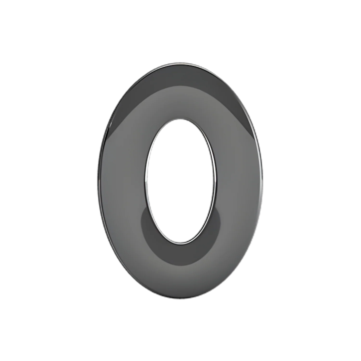 Slider Solid Letter O Charm
