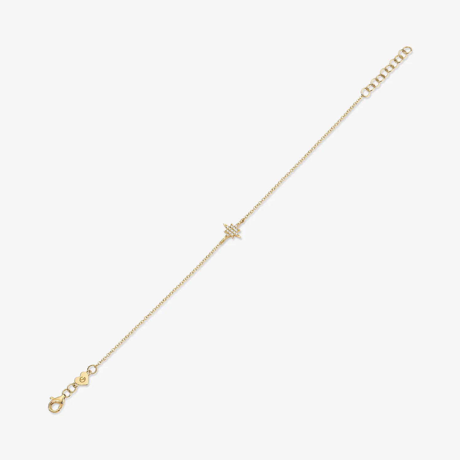 Mini Token Pave North Star Bracelet - Image 4