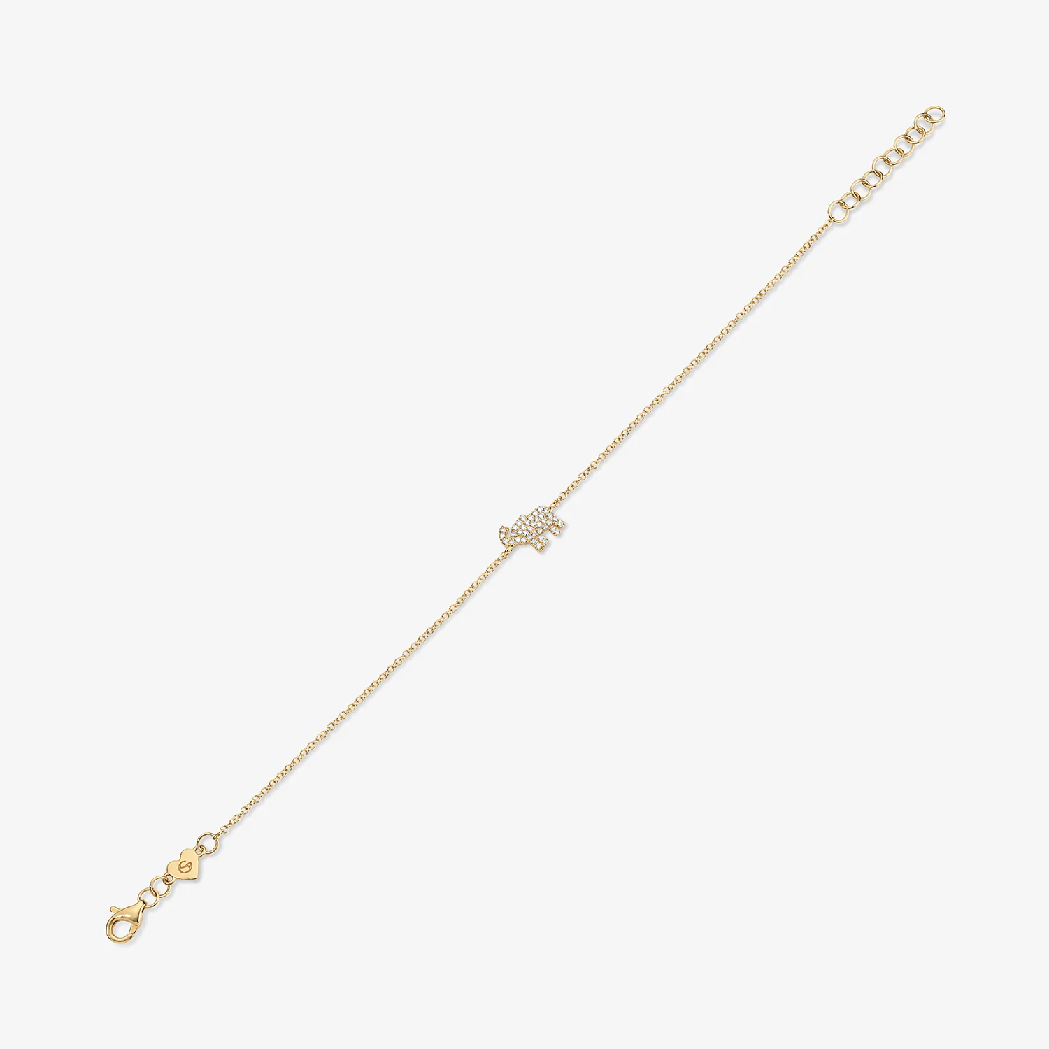 Mini Token Pave Elephant Bracelet - Image 4