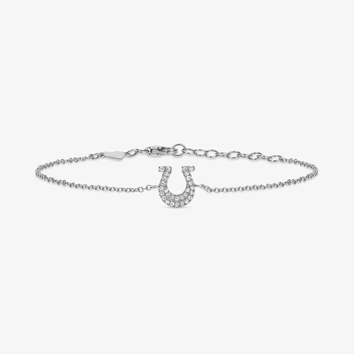 Mini Token Pave Horseshoe Bracelet - Image 2