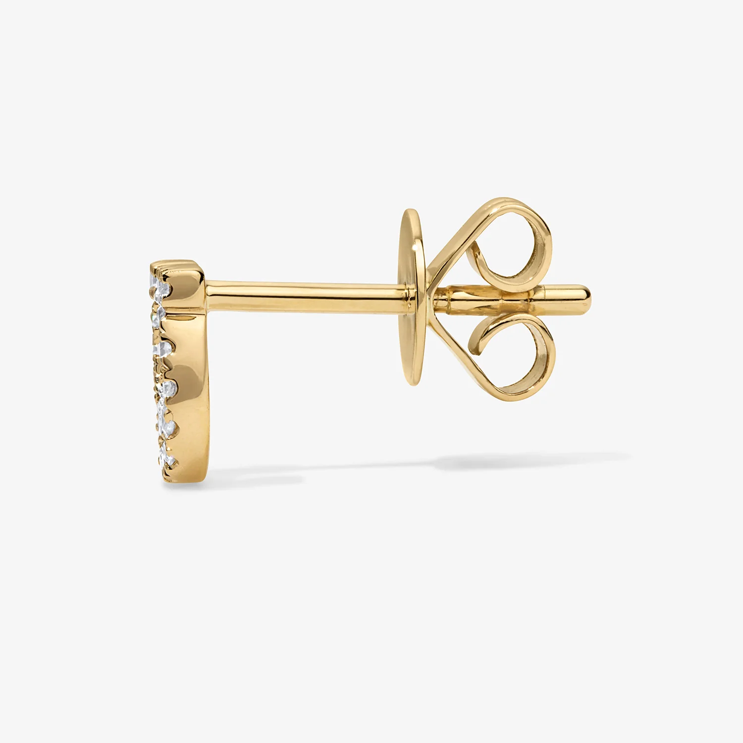 Mini Token Pave Horseshoe Studs - Image 5