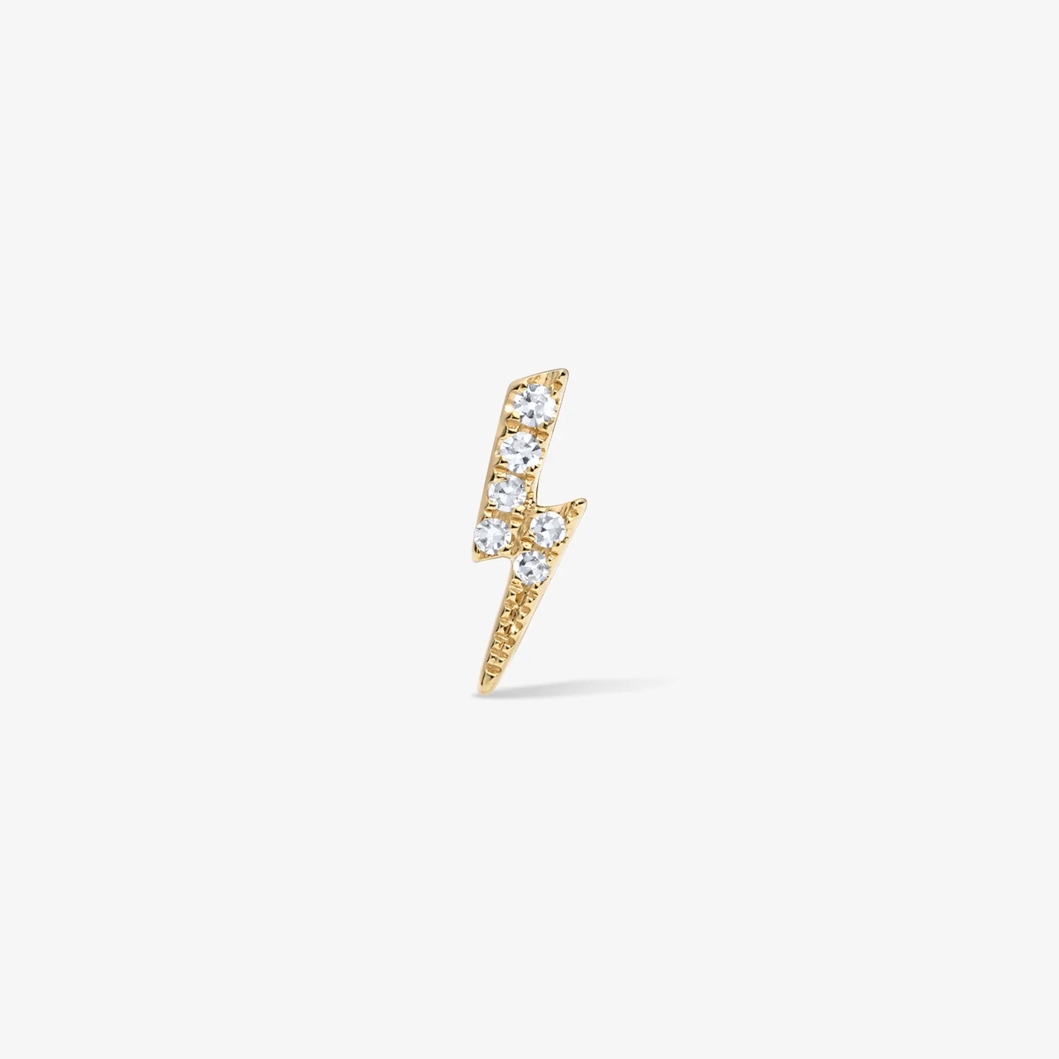 Mini Token Pave Lightening Studs - Image 3