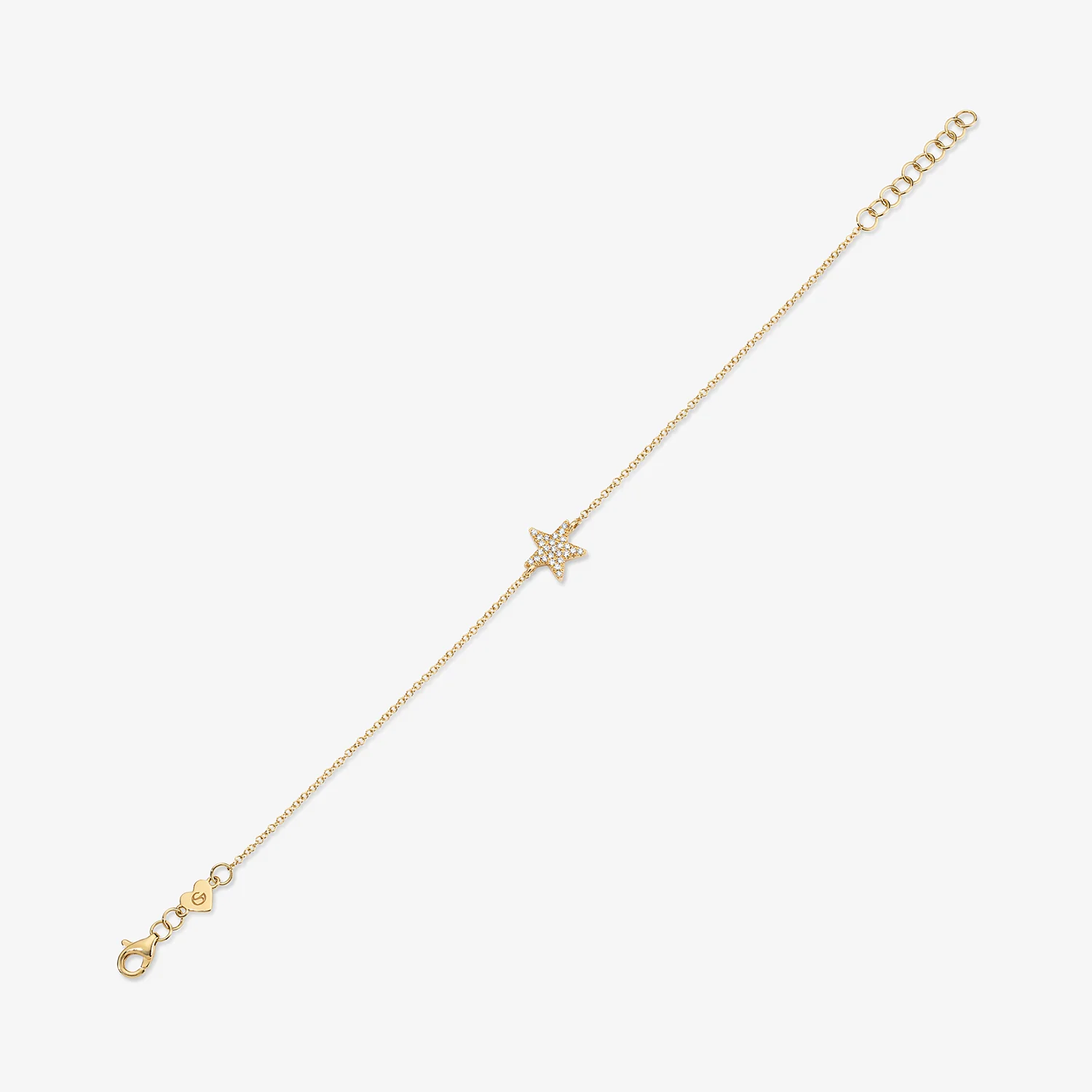 Mini Token Pave Star Bracelet - Image 4