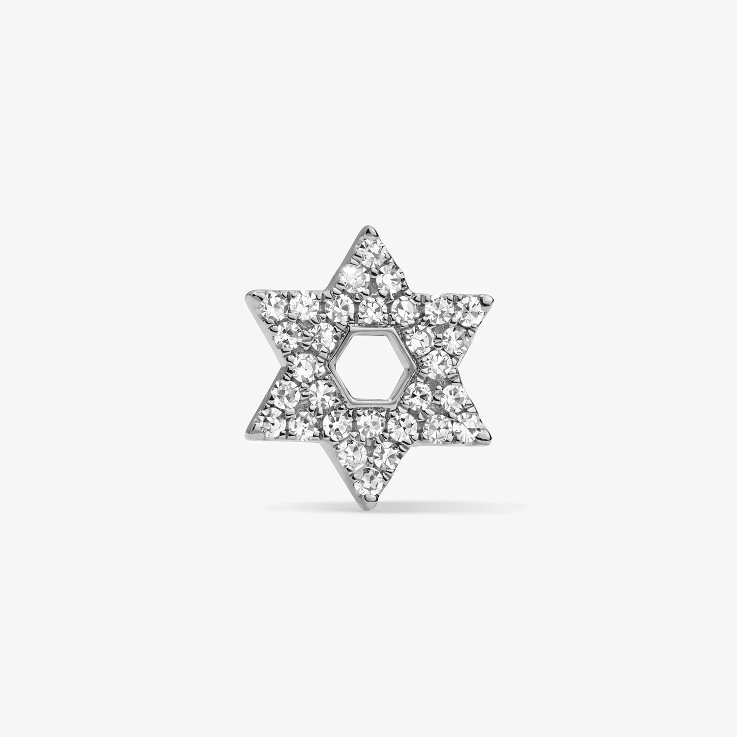 Mini Token Pave Star of David Studs - Image 6