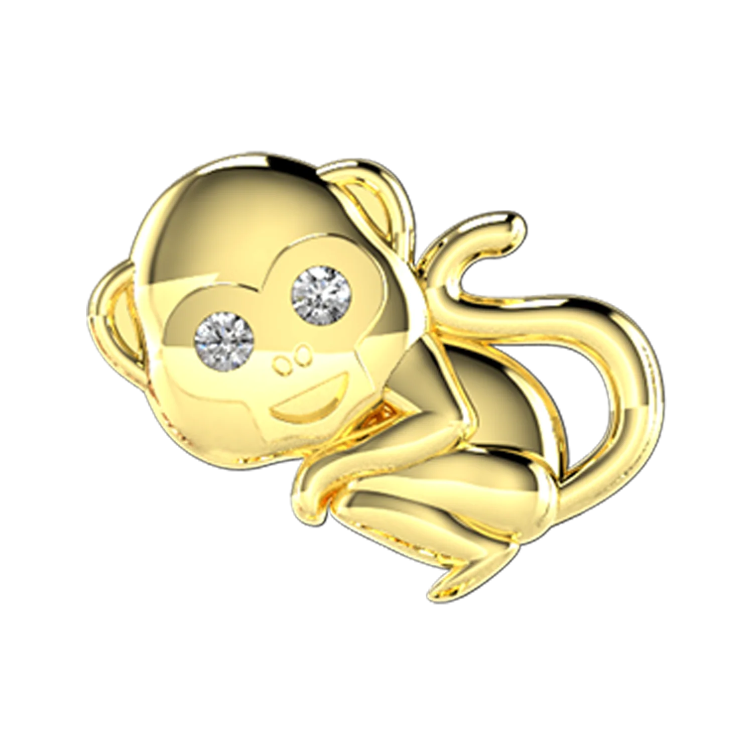 Monkey Slider Charm