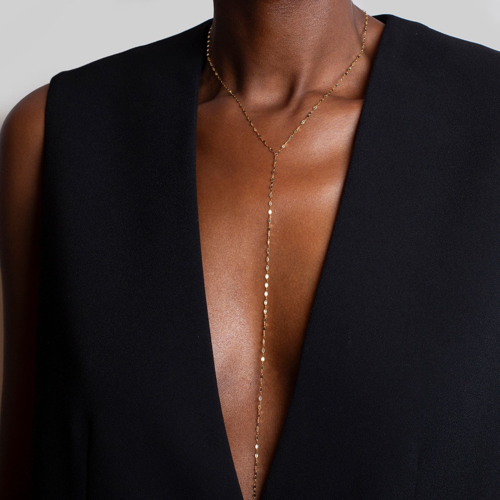 Olivia Single Y Necklace - Image 2