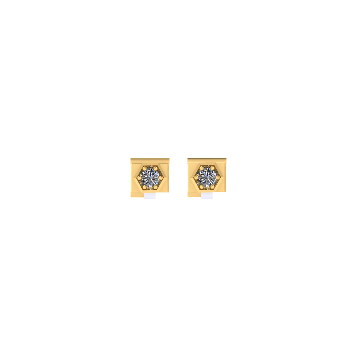 Pair of Diamond Stoppers for Personalized Slider Bangle™