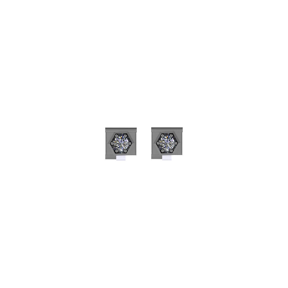 Pair of Diamond Stoppers for Personalized Slider Bangle™ - Image 2
