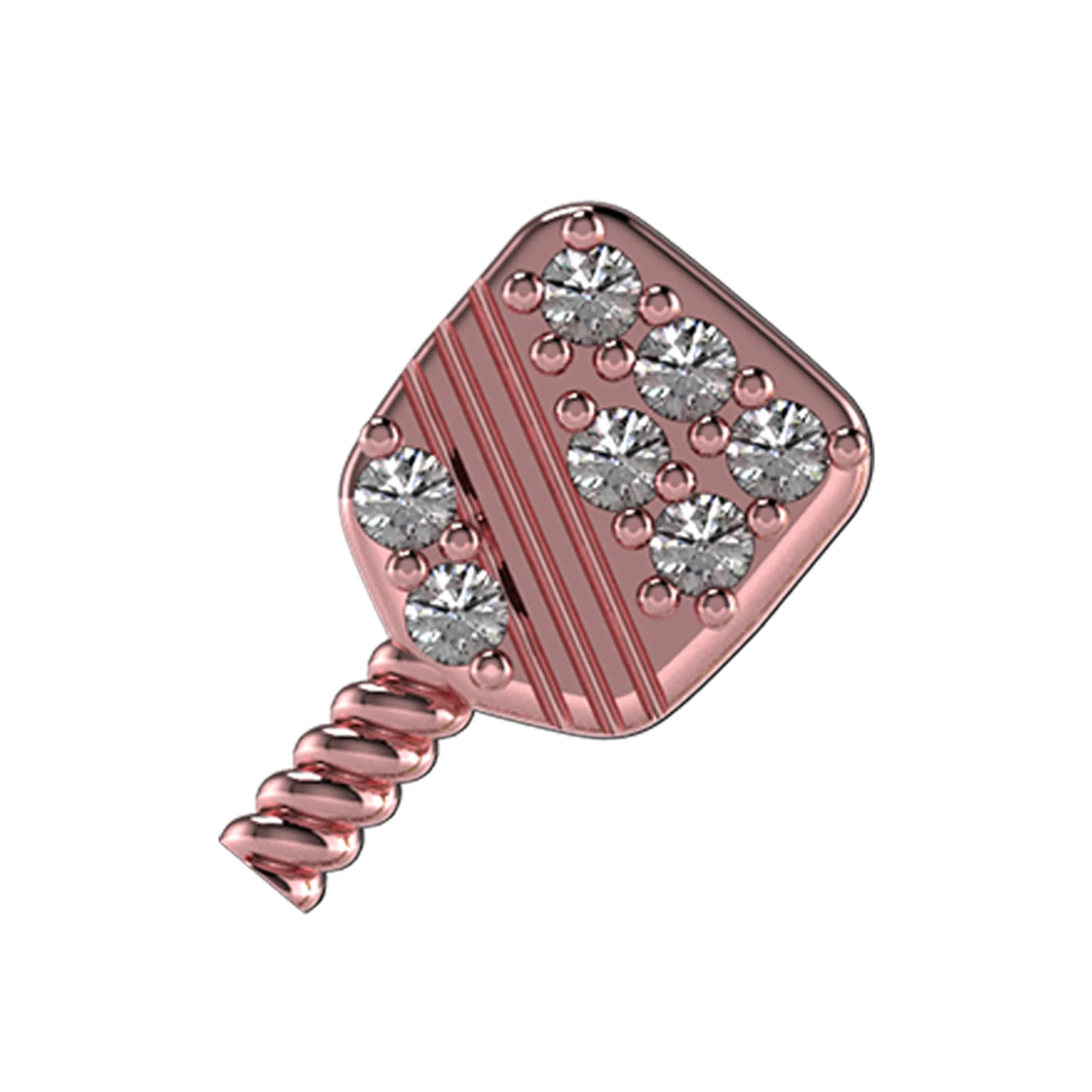 Pickle Paddle Slider Charm - Image 3