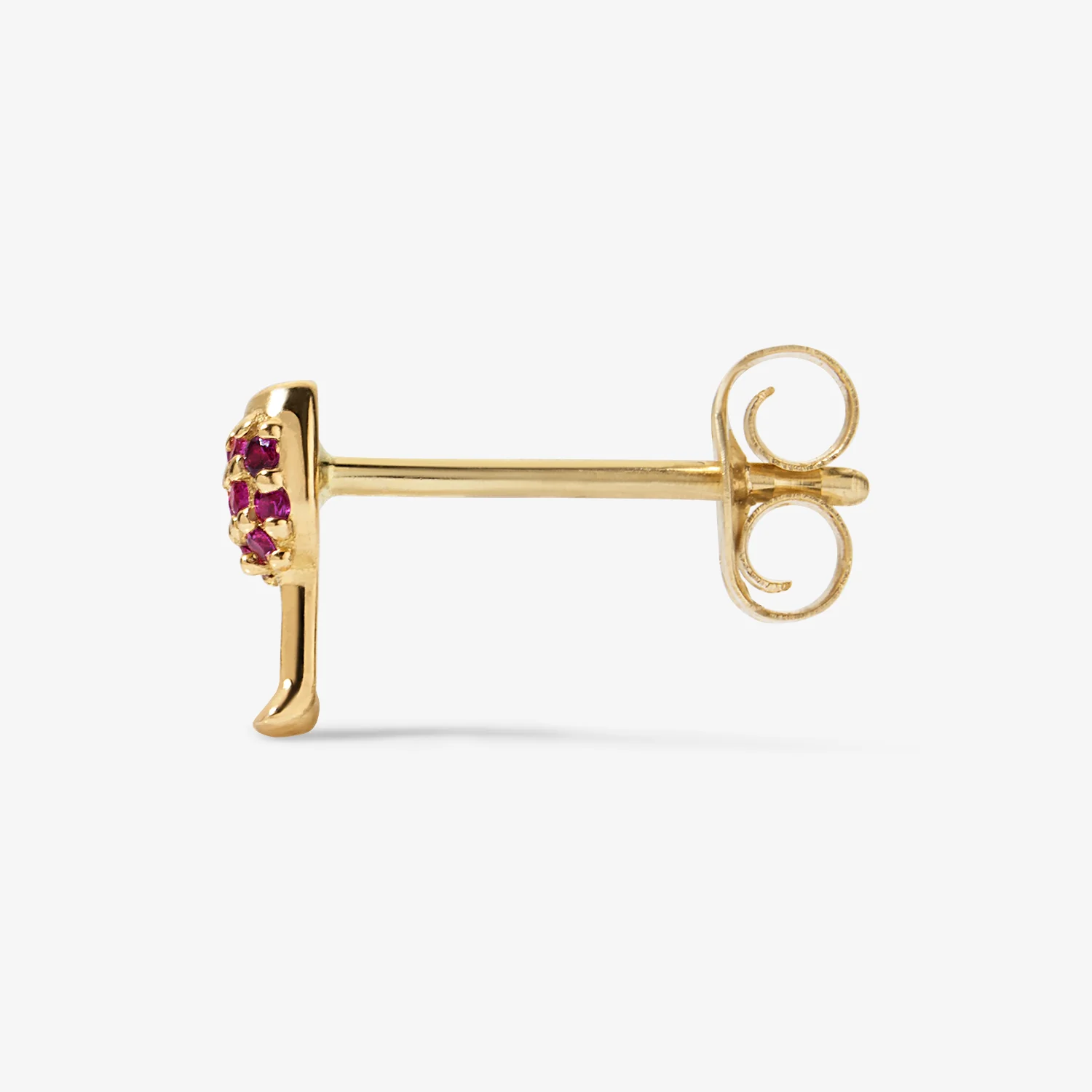 Cocktail Red Wine Glass Mini Stud - Image 2