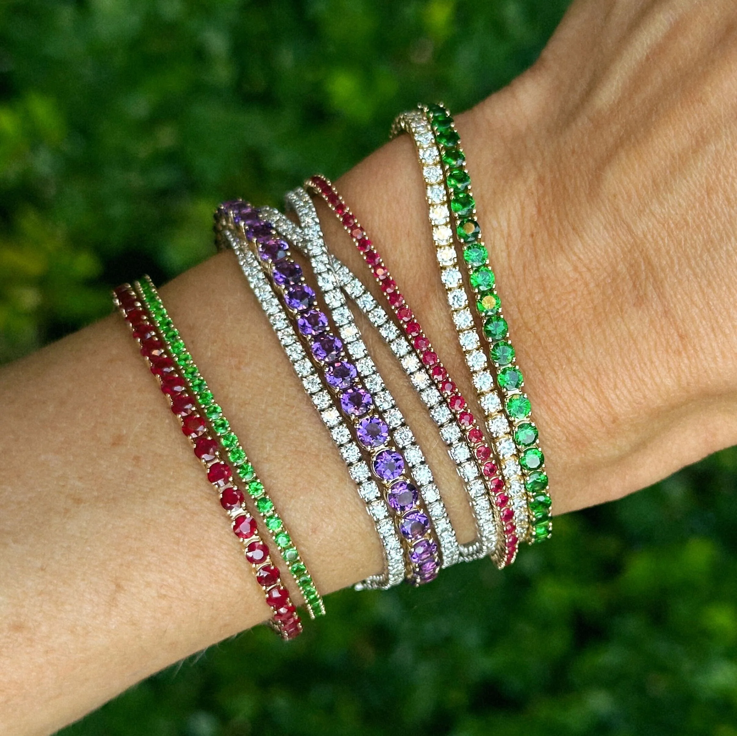 Signature Ruby Tennis Bracelet - Image 3