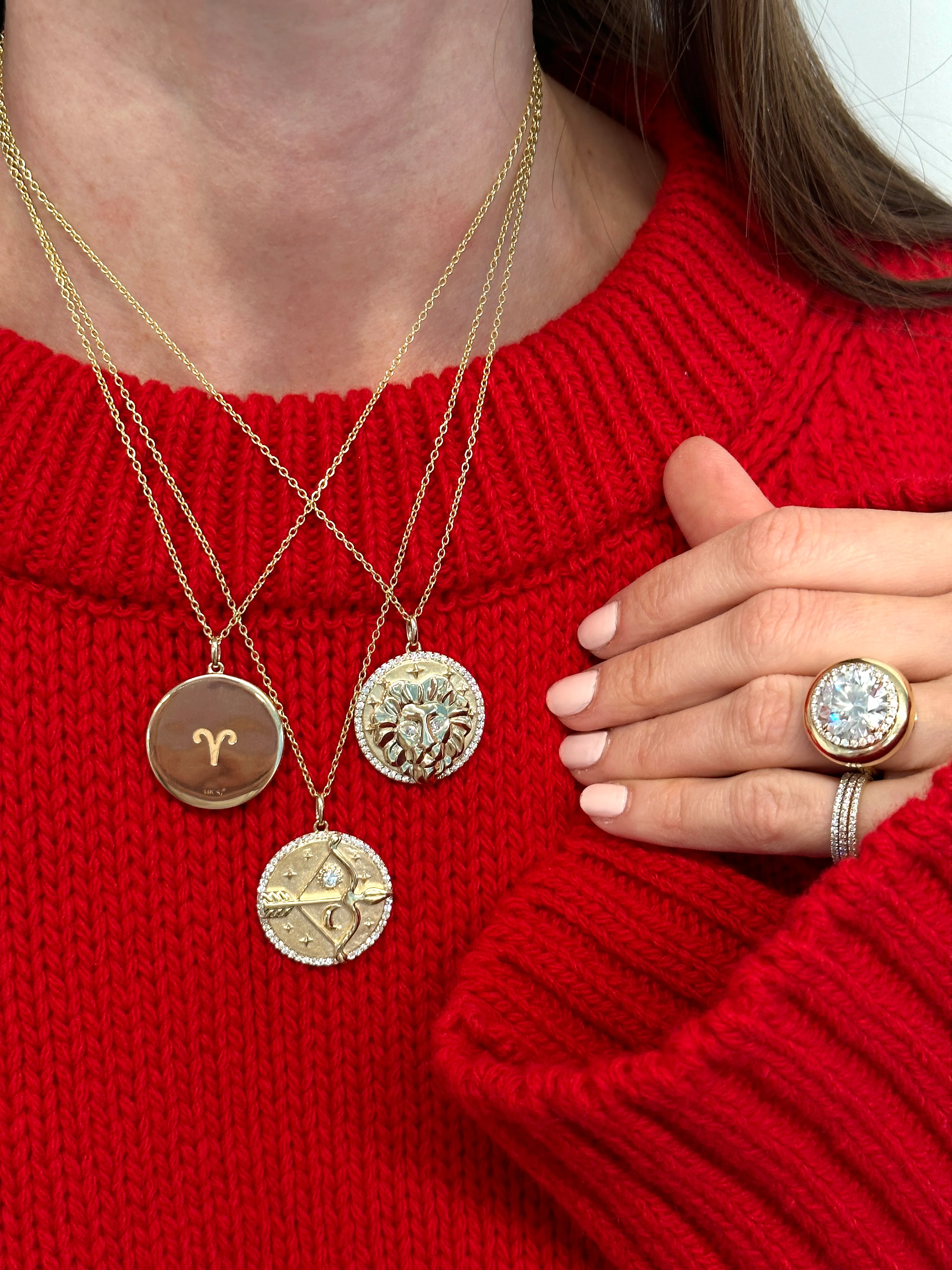 Sagittarius Token Zodiac Necklace - Image 3