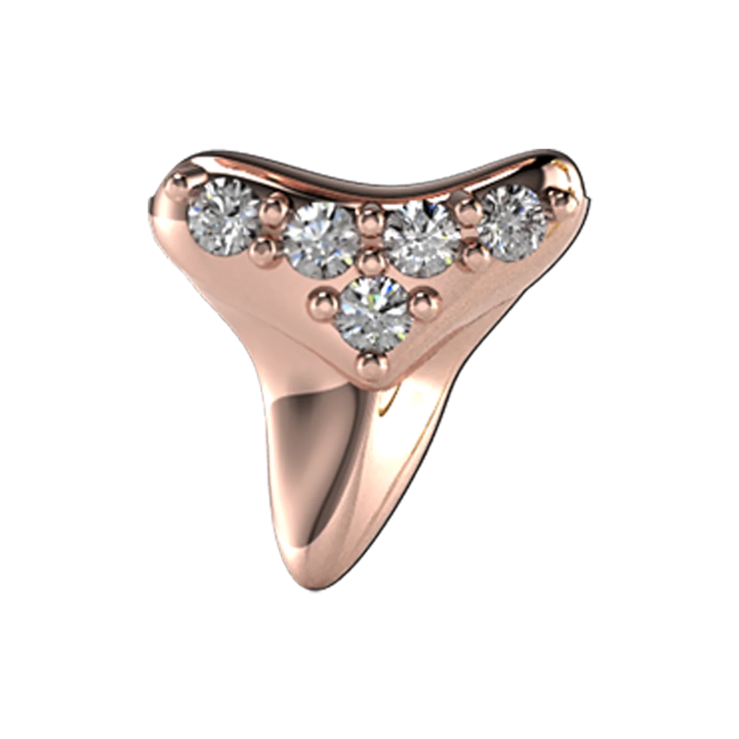 Shark Tooth Slider Charm - Image 2
