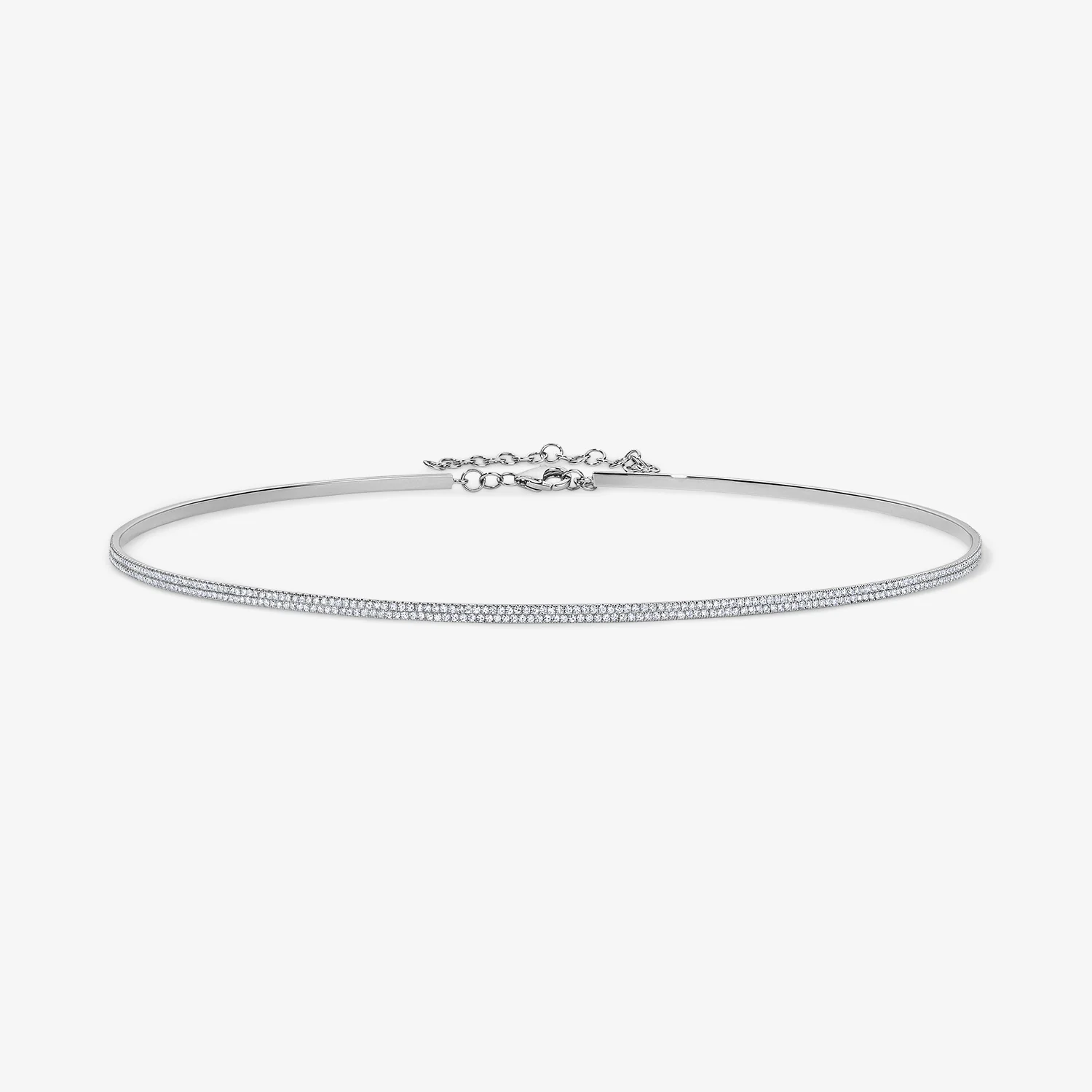 Signature Two Row Tennis Choker