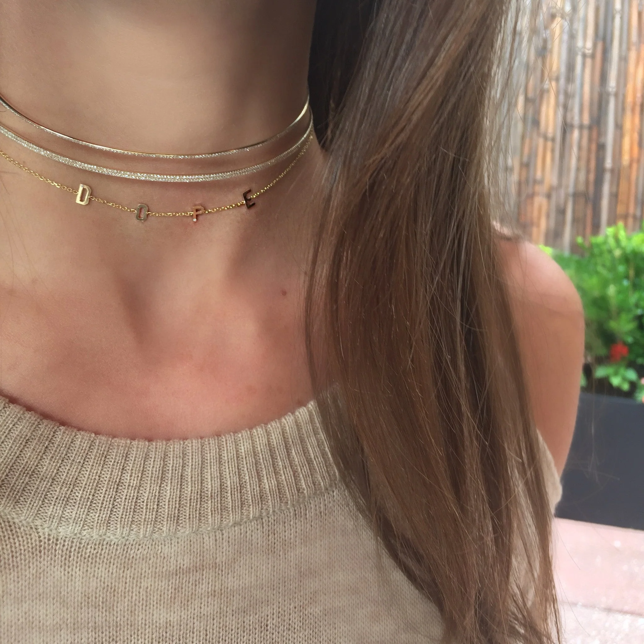 Signature Two Row Tennis Choker - Image 3