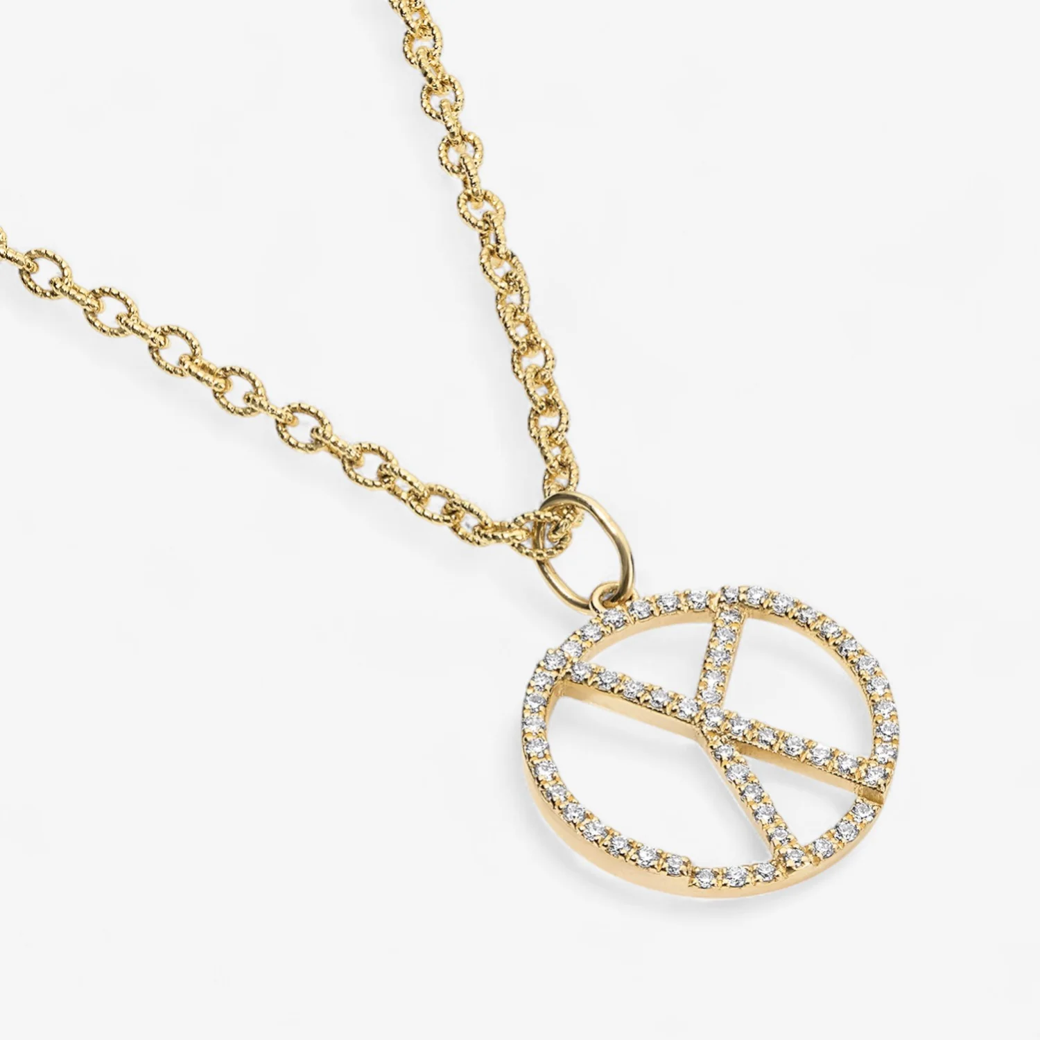 Small Diamond Hidden Initial Necklace - Image 4
