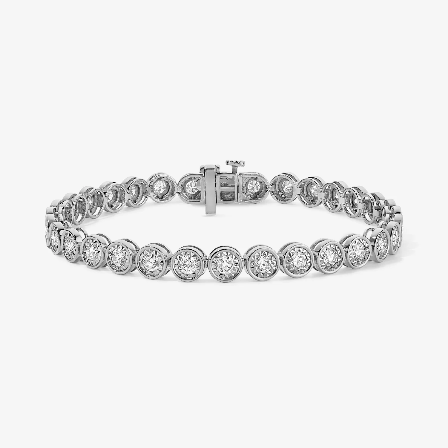 Maya Illusion Tennis Bracelet - Image 2