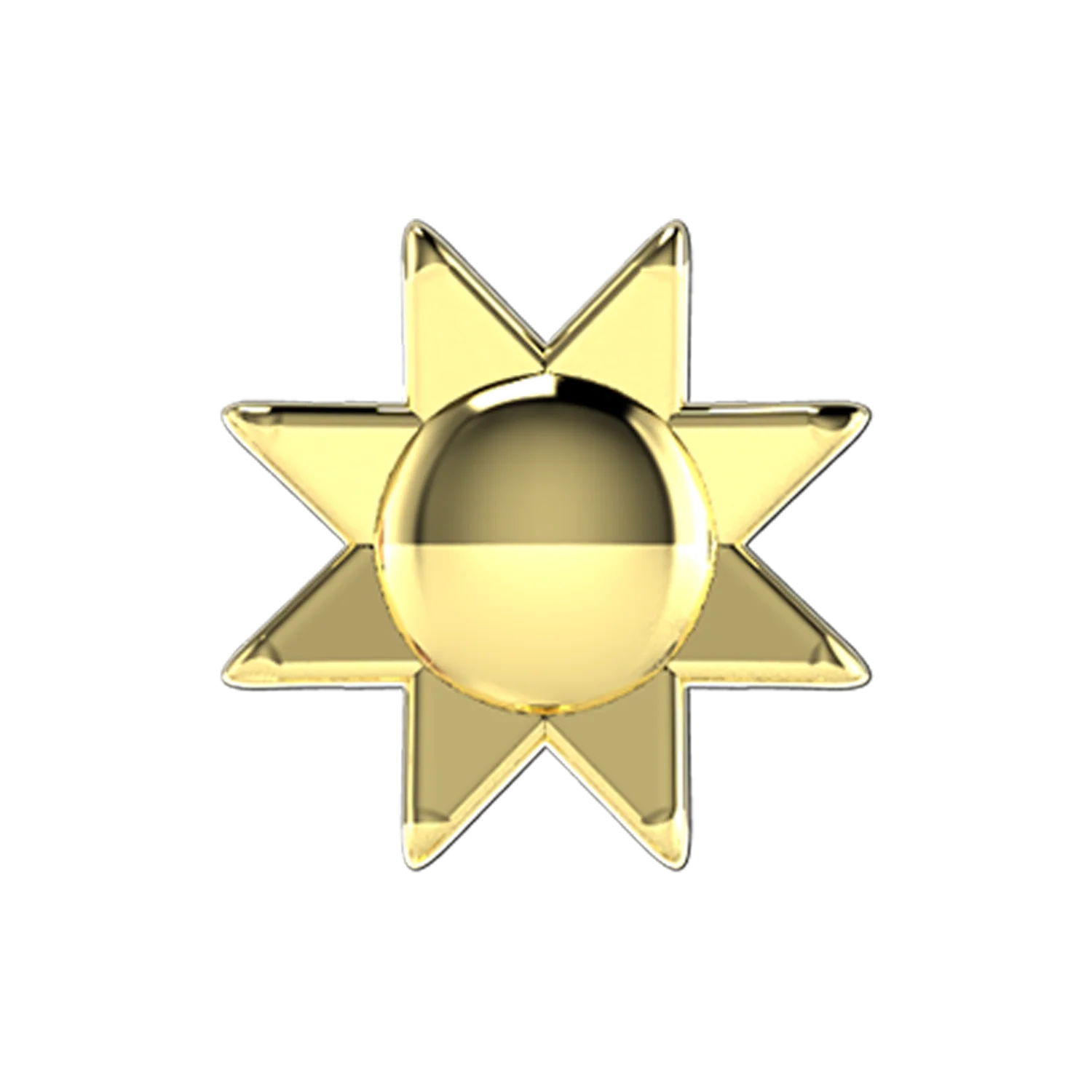 Sun Slider Necklace Charm