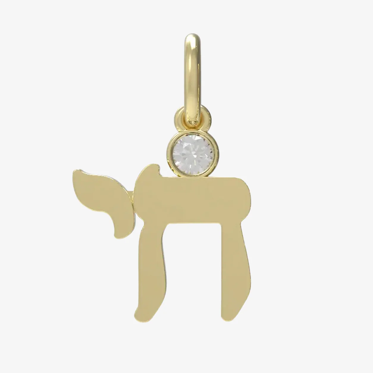 Token Chai with Diamond Bezel Pendant