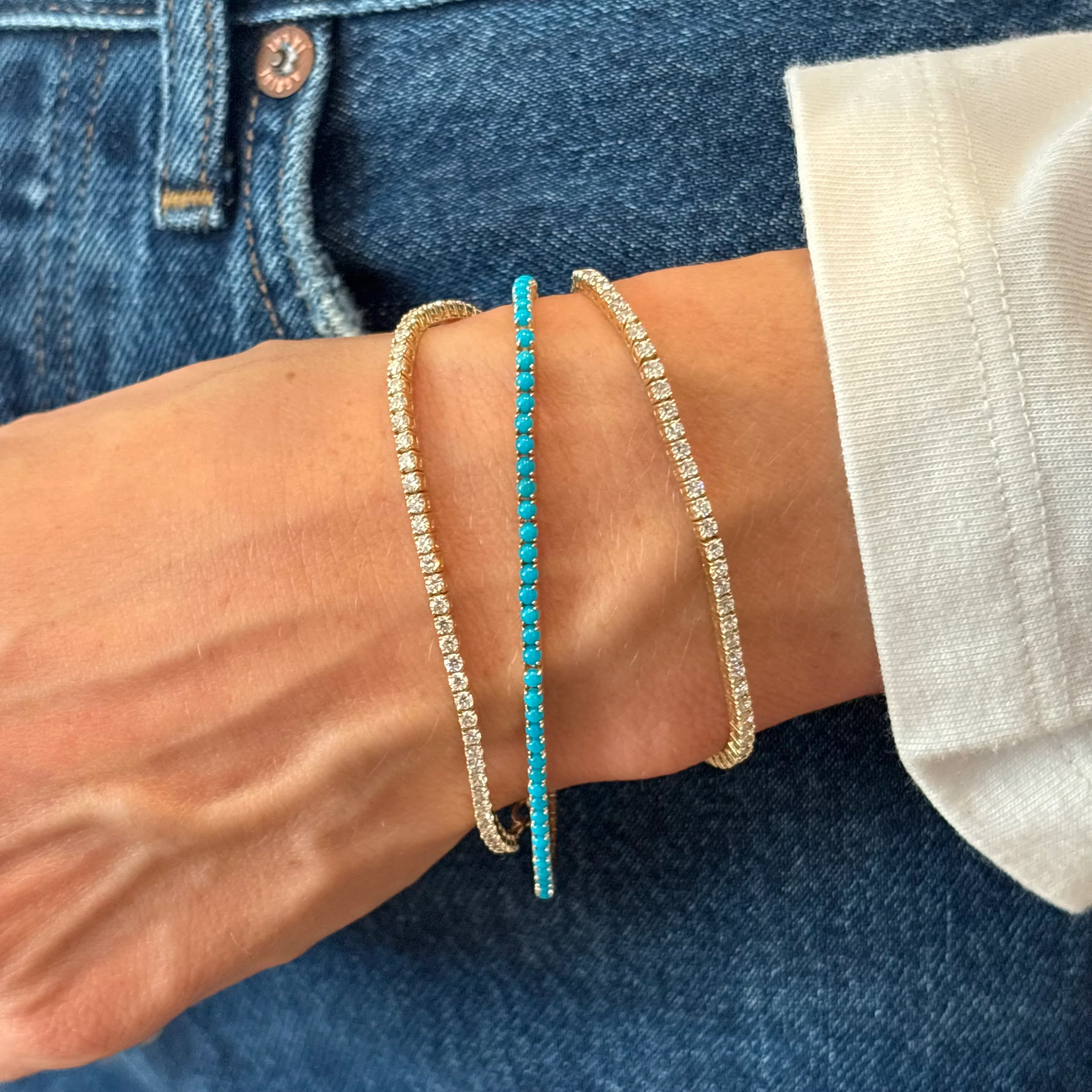 Dakota Tennis Bracelet - Image 3
